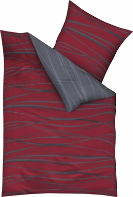 Kaeppel Mako Satin Bettwäsche Retoure-Ware - B-Ware 1 x 80x80 + 1 x 155x220 cm