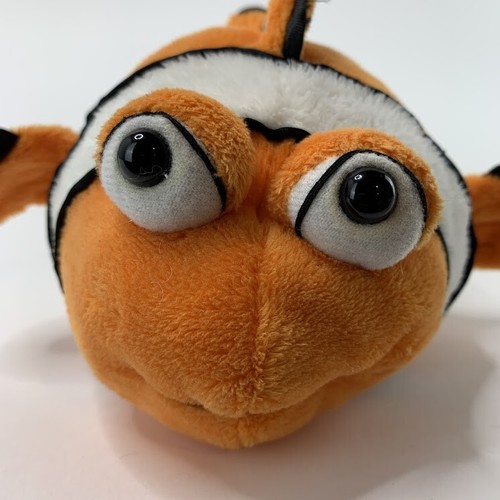 Ganz Webkinz HM219 Clown Fish Plush Animal Soft Stuffed Toy Soft Orange White - Picture 4 of 8