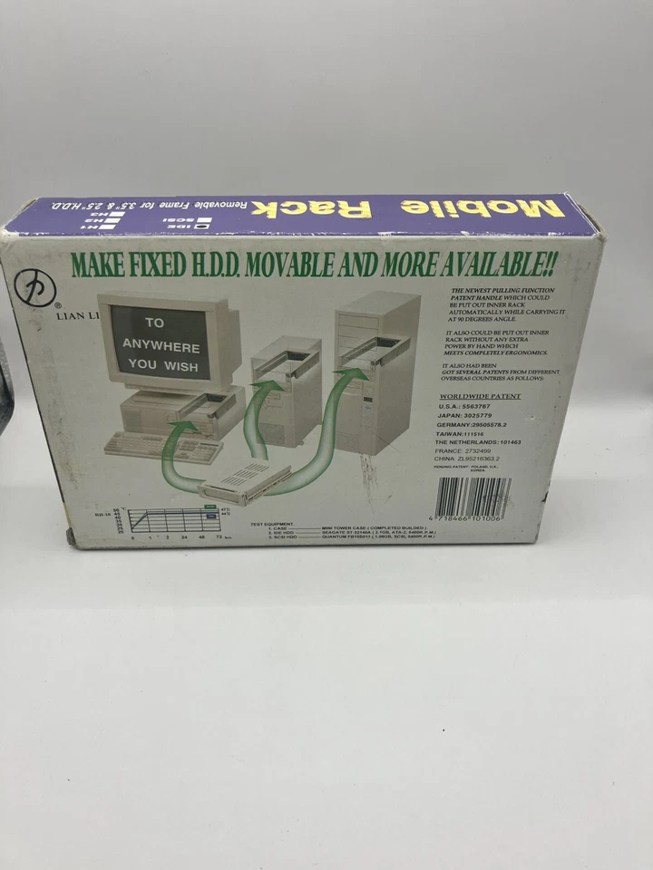 Mobile Rack RH-10 Renovable 3.5” & 2.5” HDD Apple, IBM, & Windows - Image 4 of 4