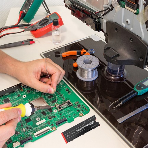 Kupfer Kühlkörper Kupfer Kühler Fin State Drive Kühlkörper SSD Kühlkörper - Bild 10 von 12