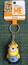 Despicable Me Minion Stuart Keychain NIP Universal Studios Loungefly