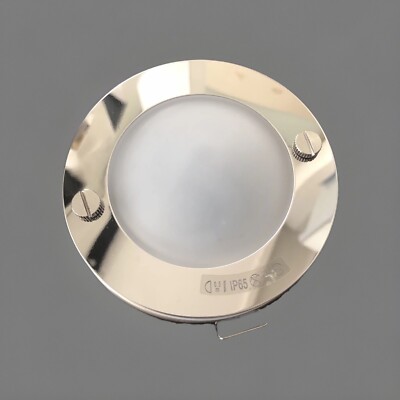 Paulmann Satin Chrom IP65 Einbaurahmen Einbaustrahler Spot Deckenstrahler Ø100mm