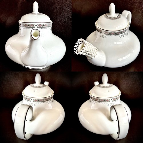 Rare (1985) Royal Doulton “York” (H5100) Fine Bone China Teapot (10”/26cm, 806g) - Picture 11 of 24