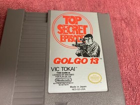 Golgo 13: Top Secret Episode (Nintendo NES, 1988) & manual