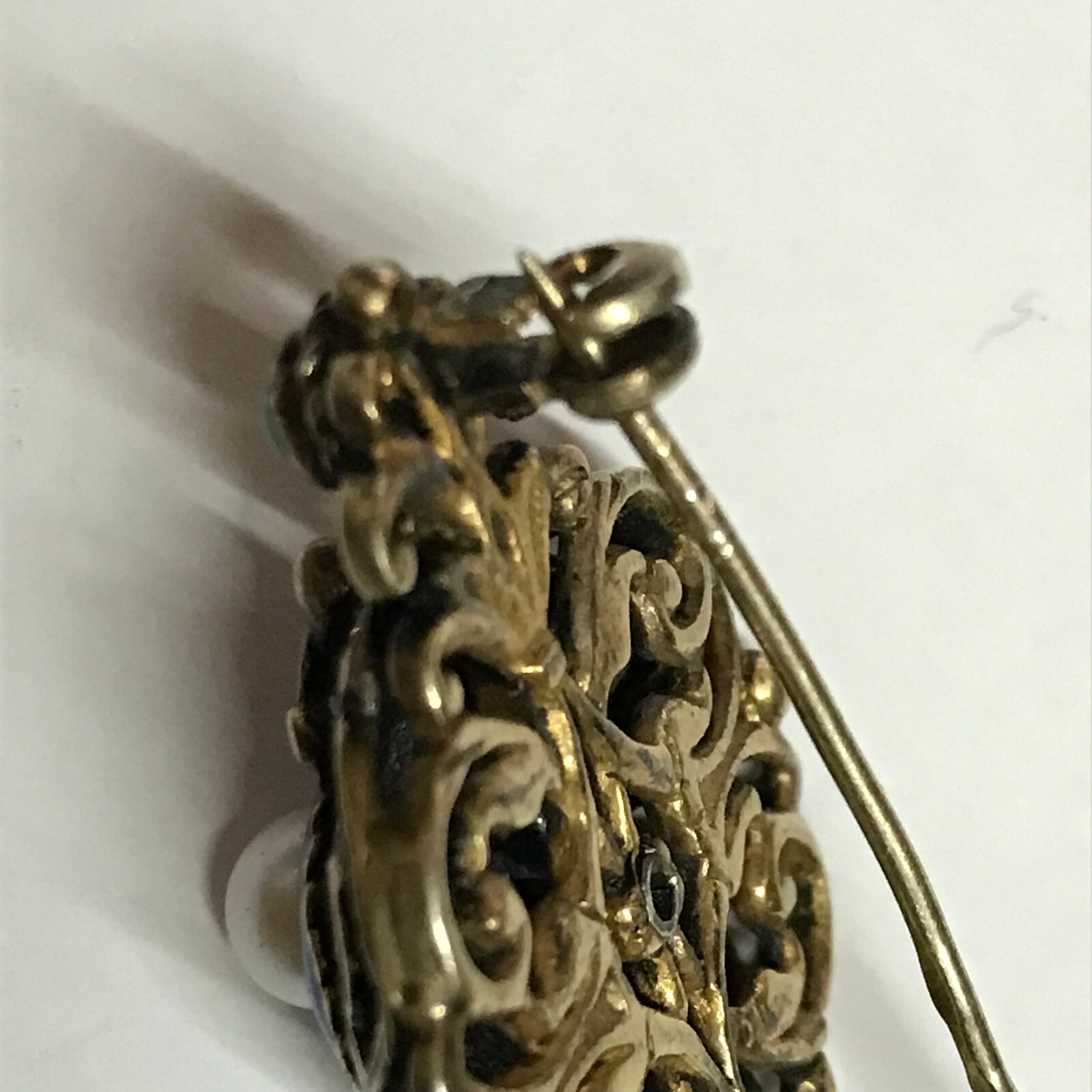 Beautiful Austro-Hungarian Solid Silver Plated Ye… - image 9