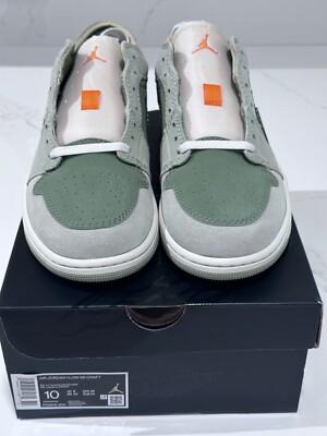 NIKE AIR JORDAN 1 LOW SE CRAFT SKY J LT OLIVE BLACK CELADON SIZE 10 NEW IN BOX