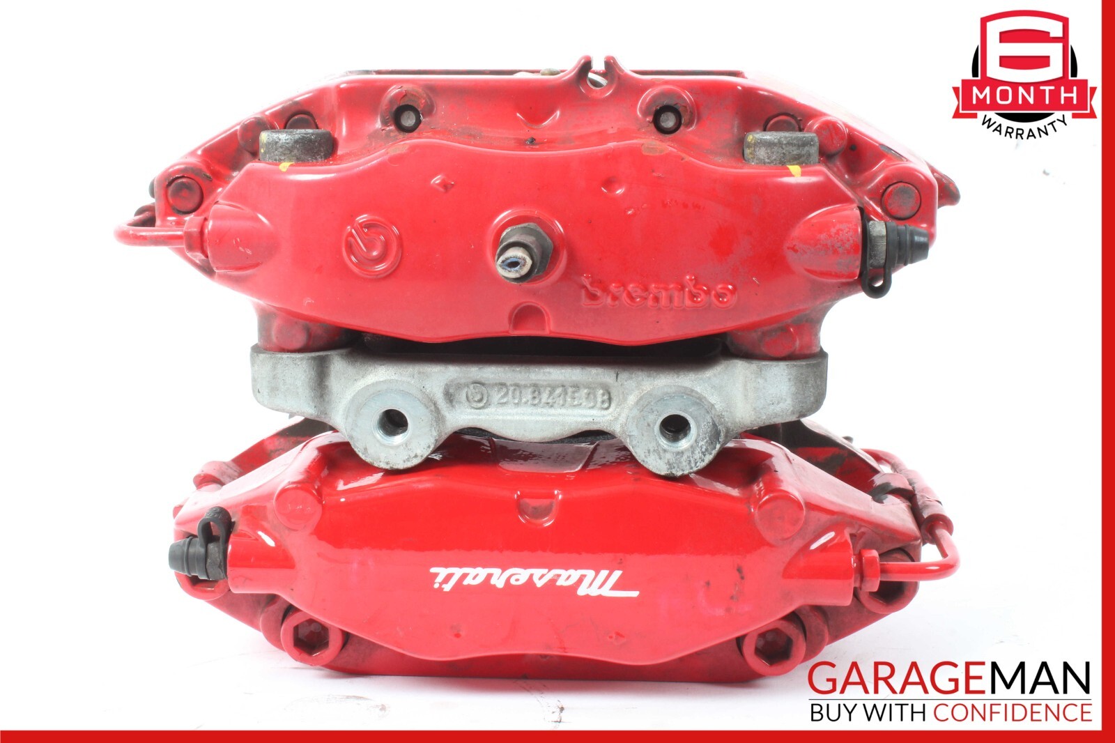 03-08 Maserati Quattroporte M139 Rear Left & Right Brake Caliper Calipers Set