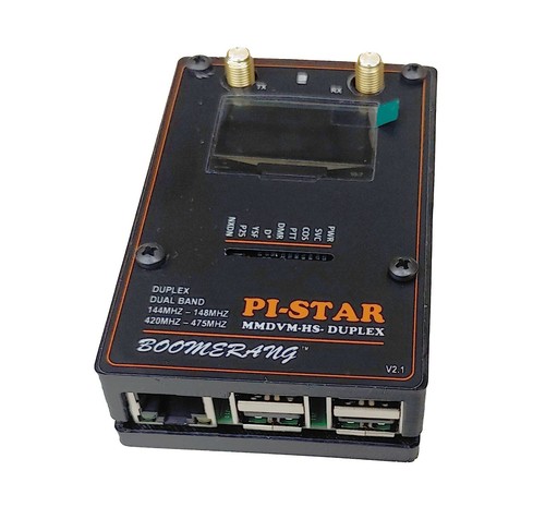 Punto de acceso DMR dúplex MMDVM TS1 y TS2 UHF pantalla Ethernet WIFI Boomerang ULTRA - Imagen 5 de 9