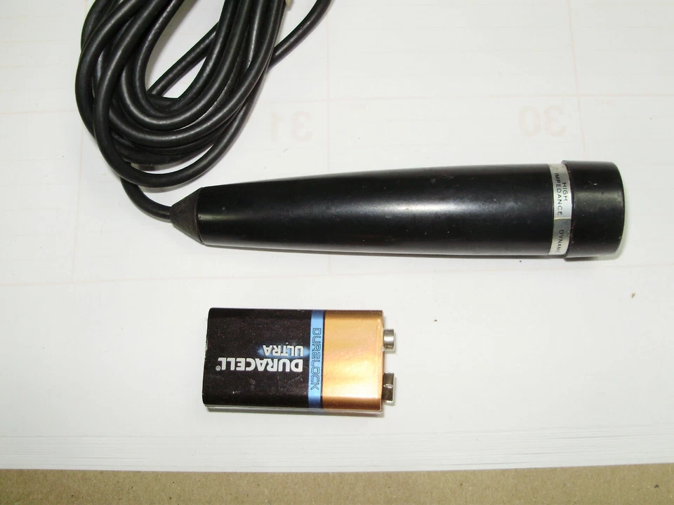 Turner 2800 handheld dynamic microphone high impedance NOS rare - Image 3 of 3
