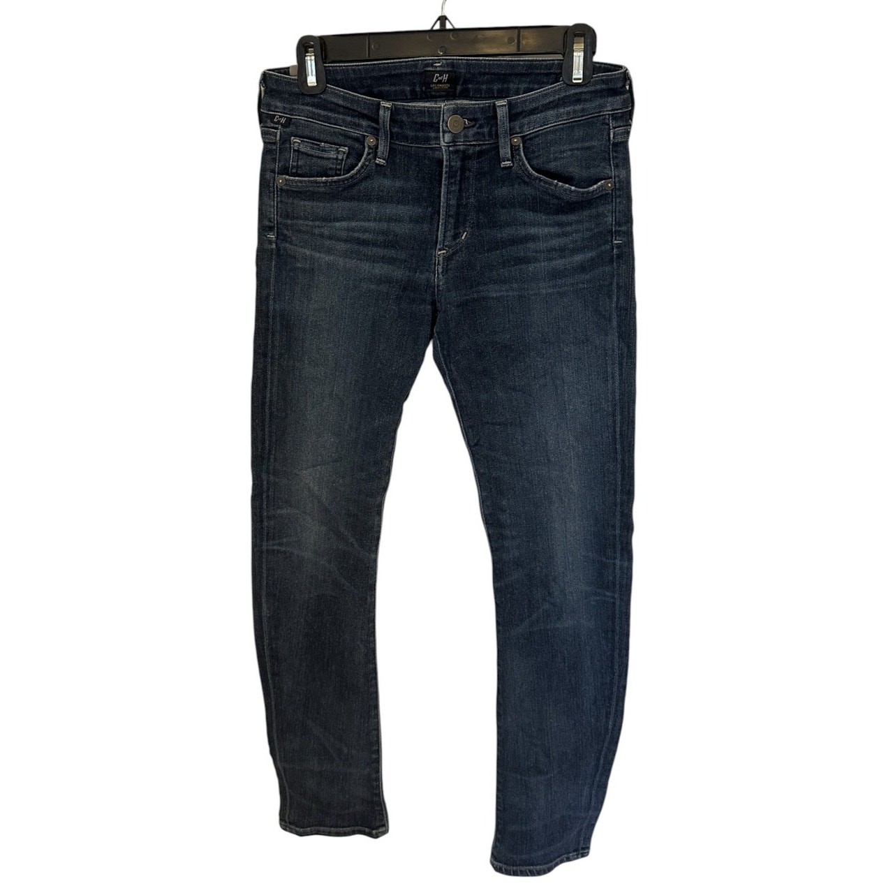 Citizens of Humanity Arielle Petite Mid Rise Slim Jeans Size 27 Dark Wash