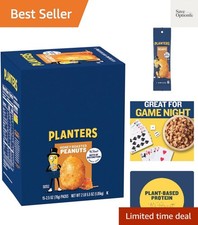 Honey Roasted Peanuts, 2.5 Ounce - 15 Count Pack of 1 - Roasted with Honey an...