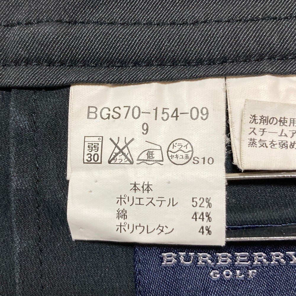 BURBERRY GOLF Stretch Wrap Mini Skirt, Size 9, Black Women USED thumbnail 6