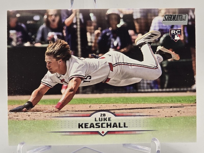 Luke Keaschall Rookie 2025 Topps Stadium Club Baseball Card #57 Minnesota Twins