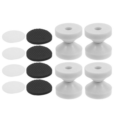 4pcs Headboard Wall Support Bed Noise Stopper Adjustable Headboard Brackets