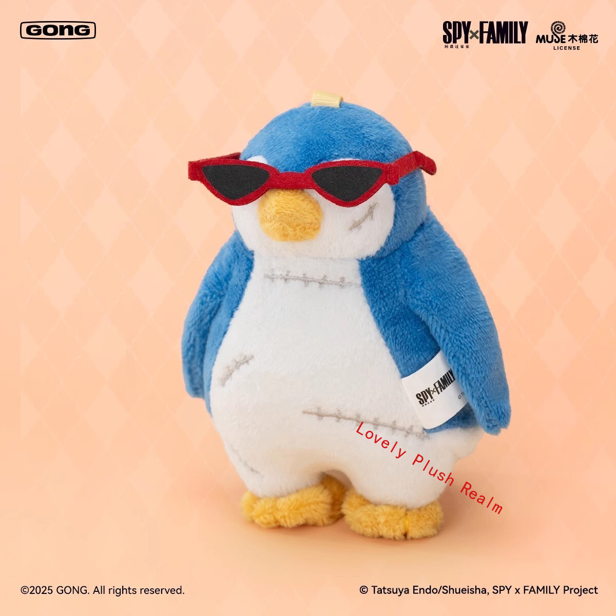 Official Spy×family Anya Penguin Plush Doll Hanging Toy Keychain