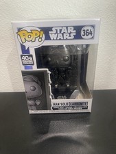Funko Pop Star Wars Hans Solo Carbonite #364 Figure 40 Anniversary W/Free Case
