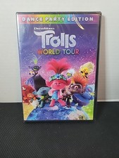 Trolls World Tour DVD Dance Party Edition NEW Sealed Brand New Seaped Free Ship