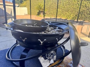 Portable Propane Fire Pit - “Yellowstone”