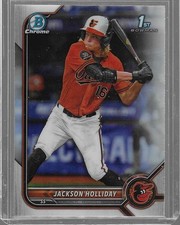 Jackson Holliday [Black & White RayWave Refractor] #BDC-168 Prices