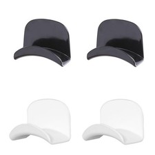 4 Pack Stick-On Wall Mount Under Desk Gaming Headphone Stand Headset Hook