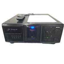 Sony CDP-CX455 CD Changer 400-Disc Black Refurbished w/Remote One Year Warranty