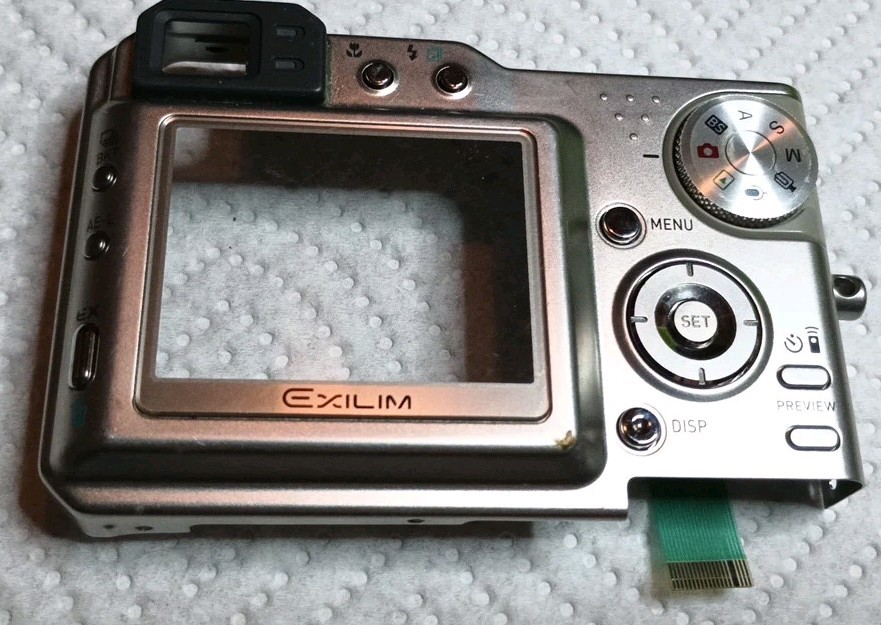 Casio Exilim EX P600 Rear Cover/ Frame