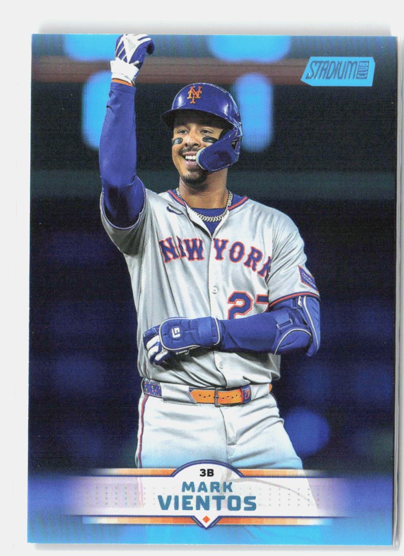 2025 Stadium Club #129 Mark Vientos Light Blue Foil