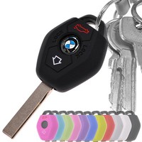 Auto SchlüSsel HüLle Schwarz FüR BMW E46 E83 E52 E85 E86 E39 E61 E60 E53