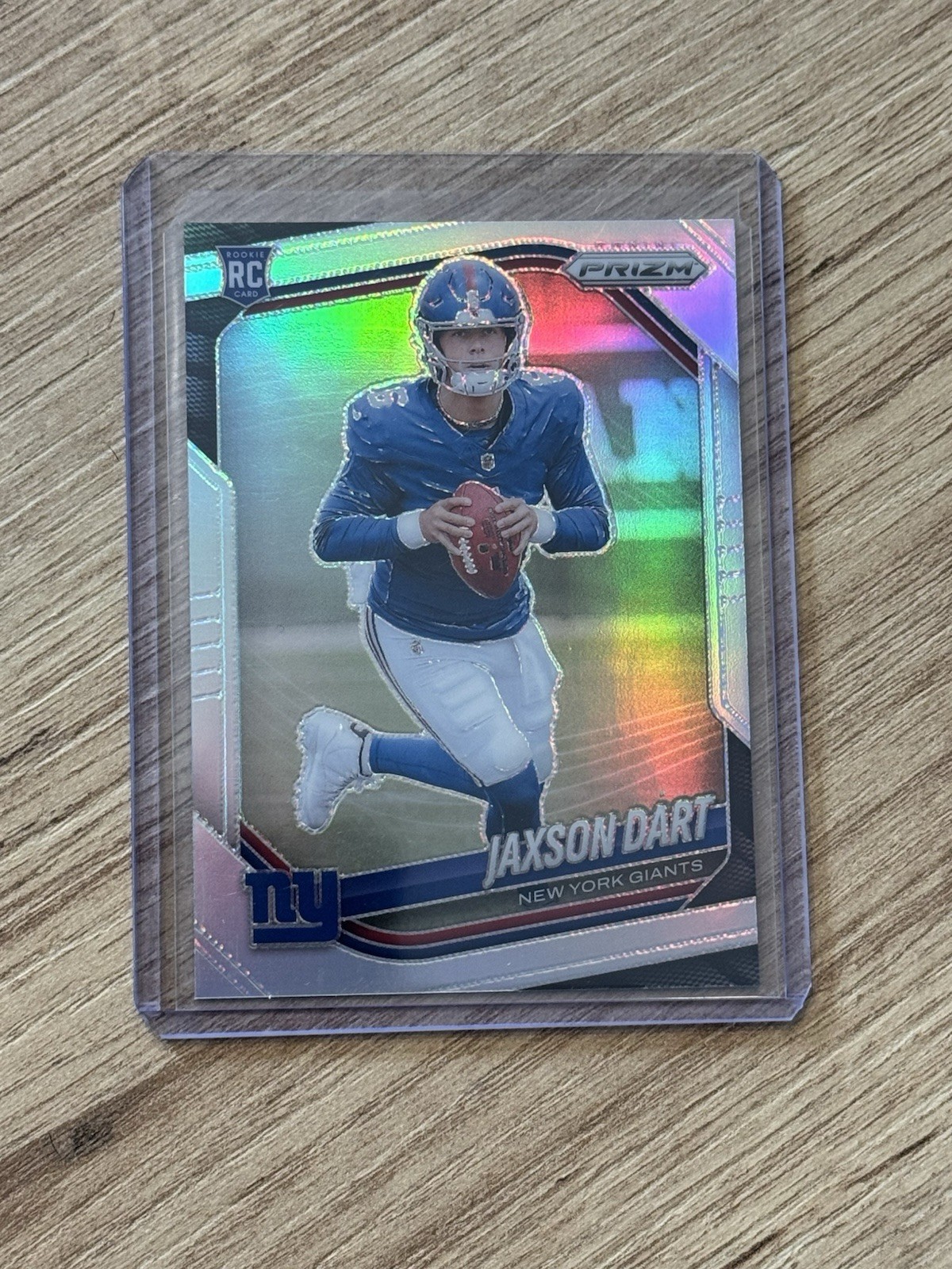 2025 Panini Prizm Jaxson Dart Silver Prizm RC #332 New York Giants 
