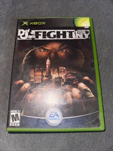 Def Jam: Fight for NY (Microsoft Xbox, 2004) Case+Disc Only Tested And Working ✅