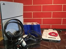 Sony PlayStation 5 Disc Console with game, with accessories