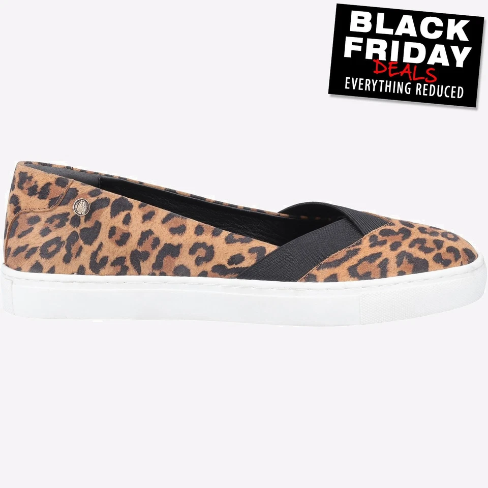 Hush Puppies Tiffany Womens Slip On Premium Leather Shoes