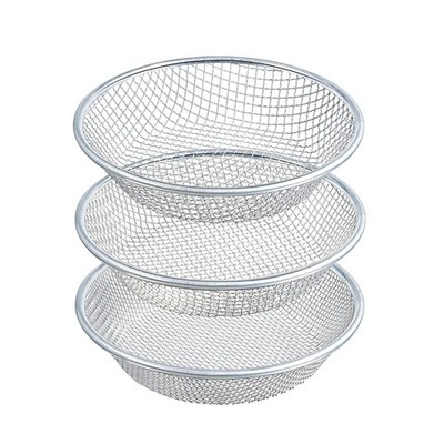 Soil Sifter Set for Gardening   Compost, Rock, and Dirt Filter 3PCS