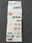 Job Lot of 48 UK GB First Day Covers & Covers FDC's 1971 - 1980 Lot #O50