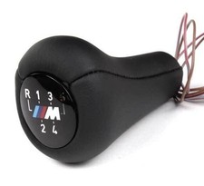 For Bmw E34 E36 Lighted Leather Shift Knob Oem Stick Shifter Illuminated Handle