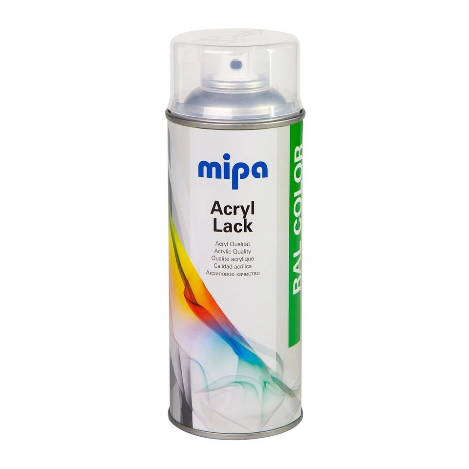 MIPA Acryllackspray RAL-Color Farbspray Spraylack glänzend 400ml - FARBAUSWAHL - Bild 2 von 2