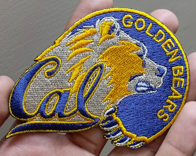 California Golden Bears NCAA Team Logo Iron On Patch-Sew Patch-Embroidered Patch