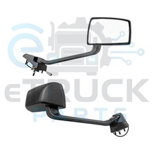 2018–2026 Mack Anthem Passenger Side Hood Mirror Paint to Match Black | 78645624
