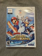 Mario & Sonic at the Olympic Winter Games For Nintendo Wii Tested and Working