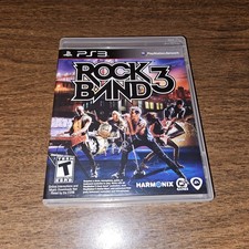 Electronic Arts Rock Band 3 PS3 Disc w/ Case Insert & Manual Included