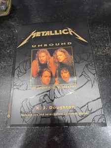 Metallica books, magazines, and tablature books collection