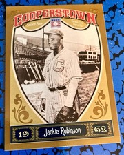 2013 Panini Cooperstown Collection Jackie Robinson #42; Near Mint