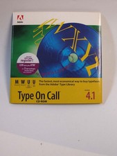 Adobe Type On Call 4.1 for Macintosh Windows Unix Sun