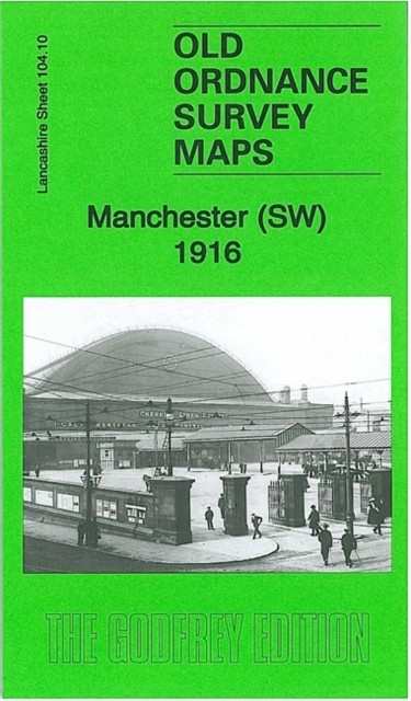 Manchester SW 1916 by Chris Makepeace (Sheet map, folded)
