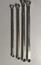 DURATECH 4-Piece Extra Long Wrench Set Double Box End Wrench Set