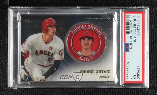 2020 Topps Topps Player Medallions Shohei Ohtani #TPM-SO PSA 5 0d85