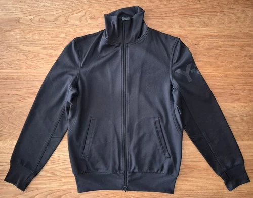 y3 yohji yamamoto men's black track top xs excellent condition - product listing photo