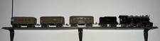 Lionel Prewar O Gauge Outfit  262 Locomotive 262T Tender 3 green Car Set