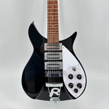 RIC 325 Model 50S John Lennon Black Electric Guitar Rosewood Fingerboard 21 Fret