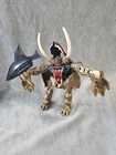 Vintage 1997 Hasbro Transformers Beast Wars FUZORS Torca Delux Whale Figure